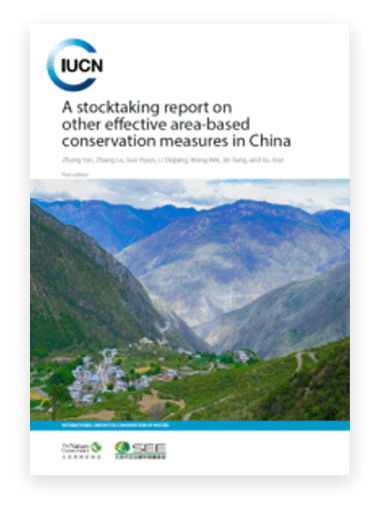 A stocktaking report on other effective area-based conservation measures in China : first edition